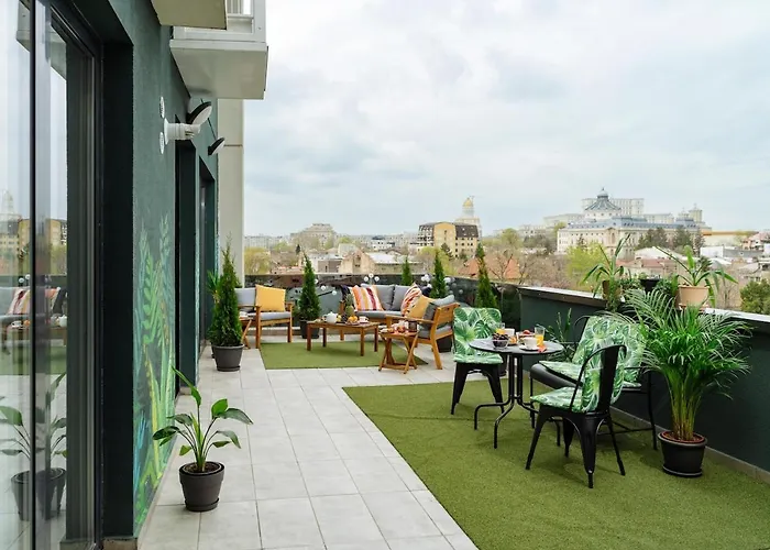 16 - Private Terrace & Parking 布加勒斯特